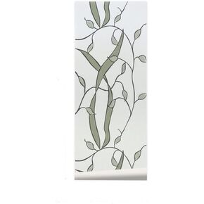 Window Clings Nordic Glass Sticker Bathroom Decoration Film Anti-spy Film Sticker Bathroom Door Window Electrostatic Decorative Film Privacy Window Film(40 * 200cm)