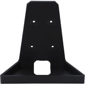 Router Bracket Wall Mount: ABS Multifunctional Router Wall Hanging Bracket for V2, Black.