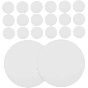 PRETYZOOM 20Pcs LED Downlight Diffusion Plates Round Ceiling Diffusers Dazzling Lampshades for Lighting Easy to Install Compatible with Various LED Tube Lights