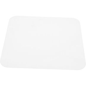 PRETYZOOM Acrylic Ceiling Lamp Shade Diffuser Square Light Cover for LED Fixtures Easy Maintenance and Replacement for Bedrooms and Living Rooms Rounded Corners