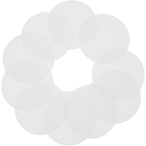20Pcs LED Light Diffuser Plates Round Diffusion for Downlights Compatible with Various LED Tube Lights Easy Installation for Home and Commercial Use