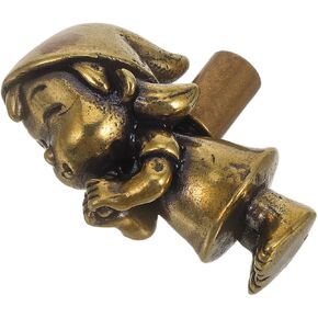 Gadpiparty Cute Praying Girl Brass Knob Vintage Decorative Hardware for Boy Girl's Dressers Nursery and Dollhouses Easy Installation for Cabinets and Drawers