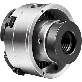 2.75in 3.75in Lathe Chuck W/Wrench Screw For Wood Metal Lathe Drilling Milling Machine Self-Centering 1in X 8TPI Thread(2.75-inch)