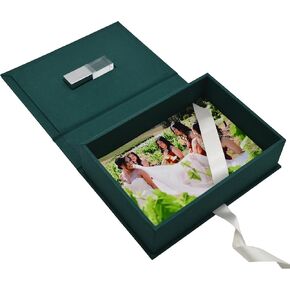 Professional Photography Display Box with USB Compartment for Adding Logo (Fit 8x10 inch)