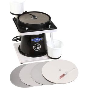 Hi-Tech Diamond 8 "All-U-ue-المعدات الزجاجية الزجاجية الطحن الكريستال مسطح اللفة اللفة.