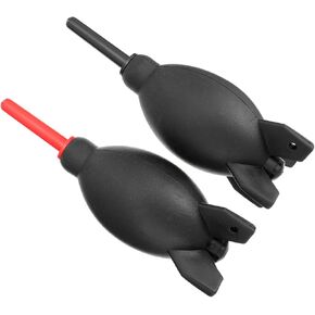 NUOBESTY 2Pcs Portable Camera Air Blower Dust Cleaner Ergonomic Design for Lens Computer Cleaning Lightweight Convenient for Home and Photography Use