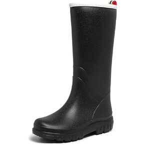 Harssidanzar Womens Tall Rain Boots Waterproof Rubber Boots Garden Boots HL223US