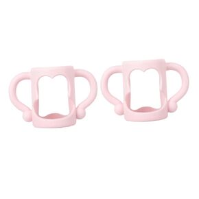 ERINGOGO 2pcs Bottle Handle Ergonomic Gripper Lightweight Portable Design for Boy Girl -Scald Safety for Easy Transition to Cup Drinking
