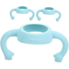 Milisten 3Pcs Silicone Bottle Handles for Easy Transition From Bottle to Cup Comfortable Design for Independent Drinking Sturdy