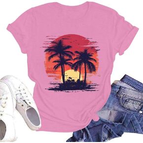 Women's Clothing Spring Tops for Women Tie Dye Shirt Linen Shirts Travel Outfits Summer Basic Woman Spring