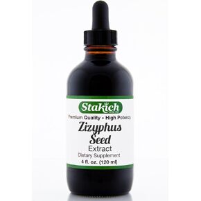 Stakich Zizyphus Seed (Zizyphus spinosa) 4 oz Liquid Extract