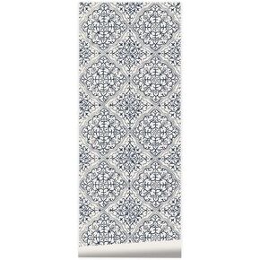 Window Clings Retro Bathroom Toilet Glass Sticker Door Window Film Anti-peep Bay Window Flower Pattern Decoration Electrostatic Film Privacy Window Film