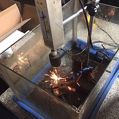 EDM-8C 800W ، 110 فولت EDM المحمولة ، TAP ERODER ، مزيل النقر المكسور ، النقر فوق التفكك ، النقر فوق الموقد ، قم بإزالة بسرعة 5/64 '' إلى 25/32 '' صنابير مكسورة ، تدريبات ، مسامير ، مسامير (إعداد عمق ثقب) in Kuwait