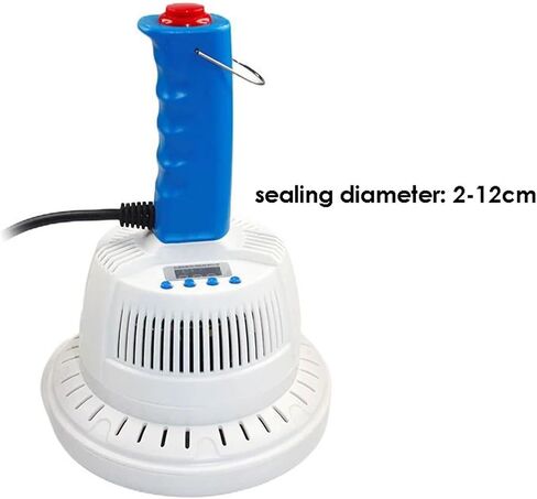 Aluminum Foil Induction Sealer Electromagnetic Sealing Machine Microcomputer Bottle Cap Sealer Packing Machine For Beginnners DIY Use(Seal diameter 2-9cm) in Saudi Arabia