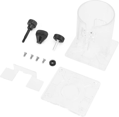 Woodworking Trimmer Router Transparent Plastic Base Power Tool Protective Accessory (TYTOGEi5hrq4ysbg-02) in Kuwait