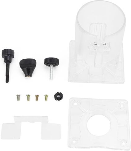 Woodworking Trimmer Router Transparent Plastic Base Power Tool Protective Accessory (TYTOGEi5hrq4ysbg-02) in Kuwait