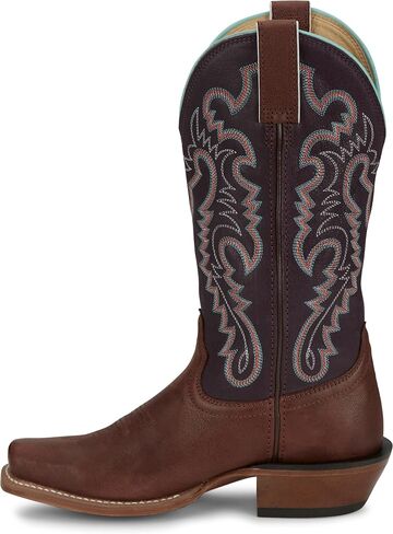 Justin Women's Breaking News 13" Medium Square Toe Western Boot in Saudi Arabia