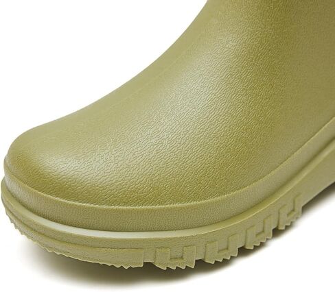 Harssidanzar Womens Tall Rain Boots Waterproof Rubber Boots Garden Boots HL223US in Saudi Arabia