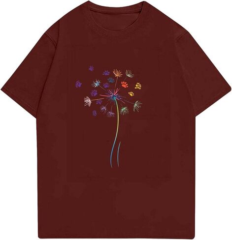 Graphic Tees for Women Summer Tops Womens T Shirts Clothes Outfits Beach Funny Shirts for Women Summer Clothes in Kuwait