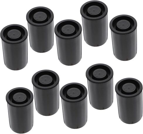 Mipcase 4Sets 36pcs Film Canisters مع حاويات تخزين خفيفة الوزن لغطاء لخطاف لصيد الأسماك والأدوات حقيبة جيب مريحة للتنظيم والسفر 36pcs*4 in Kuwait
