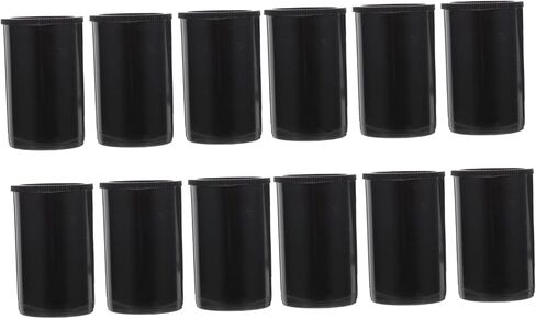 Mipcase 4Sets 36pcs Film Canisters مع حاويات تخزين خفيفة الوزن لغطاء لخطاف لصيد الأسماك والأدوات حقيبة جيب مريحة للتنظيم والسفر 36pcs*4 in Kuwait