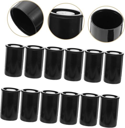 Mipcase 4Sets 36pcs Film Canisters مع حاويات تخزين خفيفة الوزن لغطاء لخطاف لصيد الأسماك والأدوات حقيبة جيب مريحة للتنظيم والسفر 36pcs*4 in Kuwait