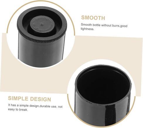 Mipcase 4Sets 36pcs Film Canisters مع حاويات تخزين خفيفة الوزن لغطاء لخطاف لصيد الأسماك والأدوات حقيبة جيب مريحة للتنظيم والسفر 36pcs*4 in Kuwait