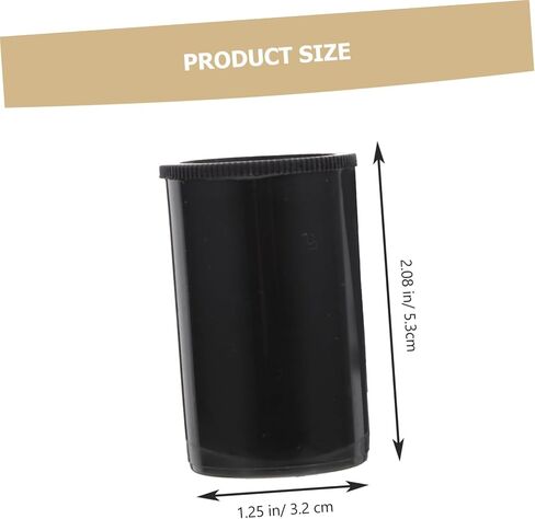 Mipcase 4Sets 36pcs Film Canisters مع حاويات تخزين خفيفة الوزن لغطاء لخطاف لصيد الأسماك والأدوات حقيبة جيب مريحة للتنظيم والسفر 36pcs*4 in Kuwait