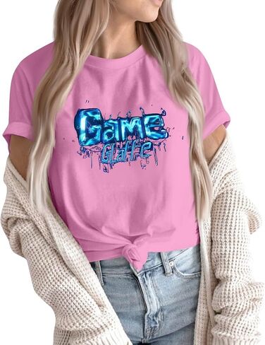 Tshirts كبيرة الحجم للنساء قمم أسفل القمصان مشدها Top Tie Dye Shirt Women's Fashion Golf Polo Plus in Kuwait