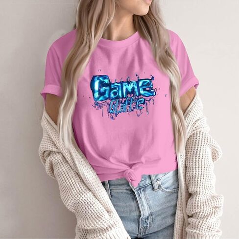 Tshirts كبيرة الحجم للنساء قمم أسفل القمصان مشدها Top Tie Dye Shirt Women's Fashion Golf Polo Plus in Kuwait