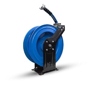 Blubird BBJHR3450 بكرة خرطوم Jackhammer للخدمة الثقيلة ، 3/4 "× 50 'مع اقتران شامل شيكاغو-ذراع مزدوجة-إعادة البناء الصلب لمواقع العمل الصناعية