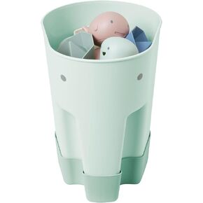 Ellie Bath Toy Storage Scoop | طفل رضيع وطفل حمام التجفيف مع صينية بالتنقيط - رمادي in Kuwait