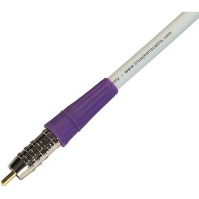 Blue Jeans Cable LC-1 Double-Shielded Low Capacitance Subwoofer Cable, 10 Foot, Black in Kuwait