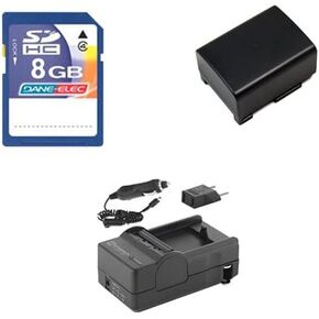 Canon VIXIA HF G20 Camcorder Accessory Kit Includes: SDBP808 Battery, SDM-1503 Charger, KSD48GB Memory Card
