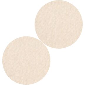 NUOBESTY 2pcs Round Lampshade Diffuser: Anti-dazzling Fabric Light Cover Round Diffuser Sheet For Ceiling Pendant Lights Spotlights