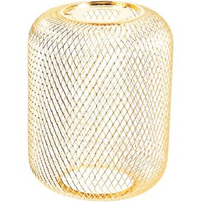 Modern Mesh Metal Pendant Light Shade Decorative Iron Wire Lampshade for Ceiling Stylish Cover for Bedroom Kitchen Living Nursery and Office Spaces