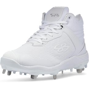 Boombah Viper Pro Women's Metal Mid Cleat - Pitching Toe - Multiple Sizes