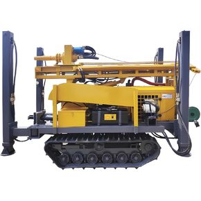 Pneumatic DTH Drilling Rig for Deep Wells in Rock Formations and Complex Ground Conditions
