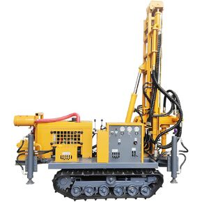 Water Well Drill Rig with Air-Powered Hammer for Deep Groundwater Extraction