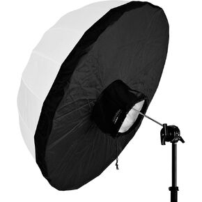 Profoto 34 "Backpanel Small Smbrella ، يناسب 33" مظلات شفافة صغيرة ، بيضاء من الداخل ، أسود في الخارج