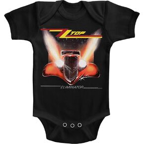 ZZ Top Rock Band Music Group Eliminator Infant Baby Creeper Snapsuit Romper