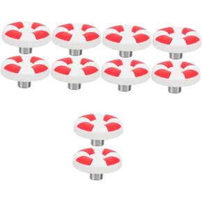 10pcs Shape Cabinet Pulls Soft Handles for Wardrobe Doors Dressers Creative Nautical Design for Boys and Girls Rooms Comfortable Grip