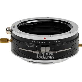 Fotodiox Pro TLT ROKR - Tilt/Shift Lens Mount Adapter Compatible with Canon EOS (EF) D/SLR Lenses to Canon RF Mount Mirrorless Camera Body