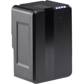 Westcott MV95 Mini V-Mount 14.8V Lithium-ion Battery (95Wh) - Portable V-Mount Battery for Photography and Video Lighting and Camera Accessories