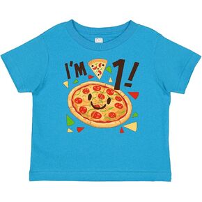 inktastic I'm 1 Pizza Birthday Party Baby T-Shirt
