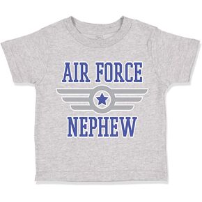 Cute Rascals Toddler T-Shirt Air Force Nephew Aunt Uncle Cotton Incredible Air Force Clothes