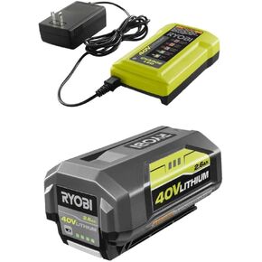 RYOBI 40-Volt 2.6 Ah High Capacity Combo Kit, (No-Retail Packaging), OP40261 + OP404 (Renewed)