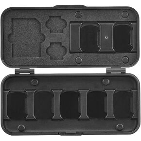 Hard Shell Lens Filter Case Pouch for DJI Osmo Pocket 3, Dustproof & Water-Resistant Camera Lens Filter Storage Bag for ND UV CPL Filter Wide Angle Macro Lens TF/SD Card Organizer Accessories
