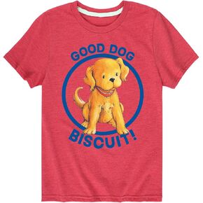 Instant Message - Biscuit The Little Yellow Puppy Good Dog - Toddler Short Sleeve T-Shirt