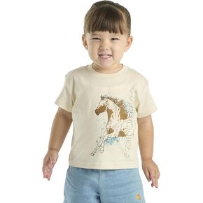 Carhartt Kid's CA7115 Short-Sleeve Dog T-Shirt - Girls